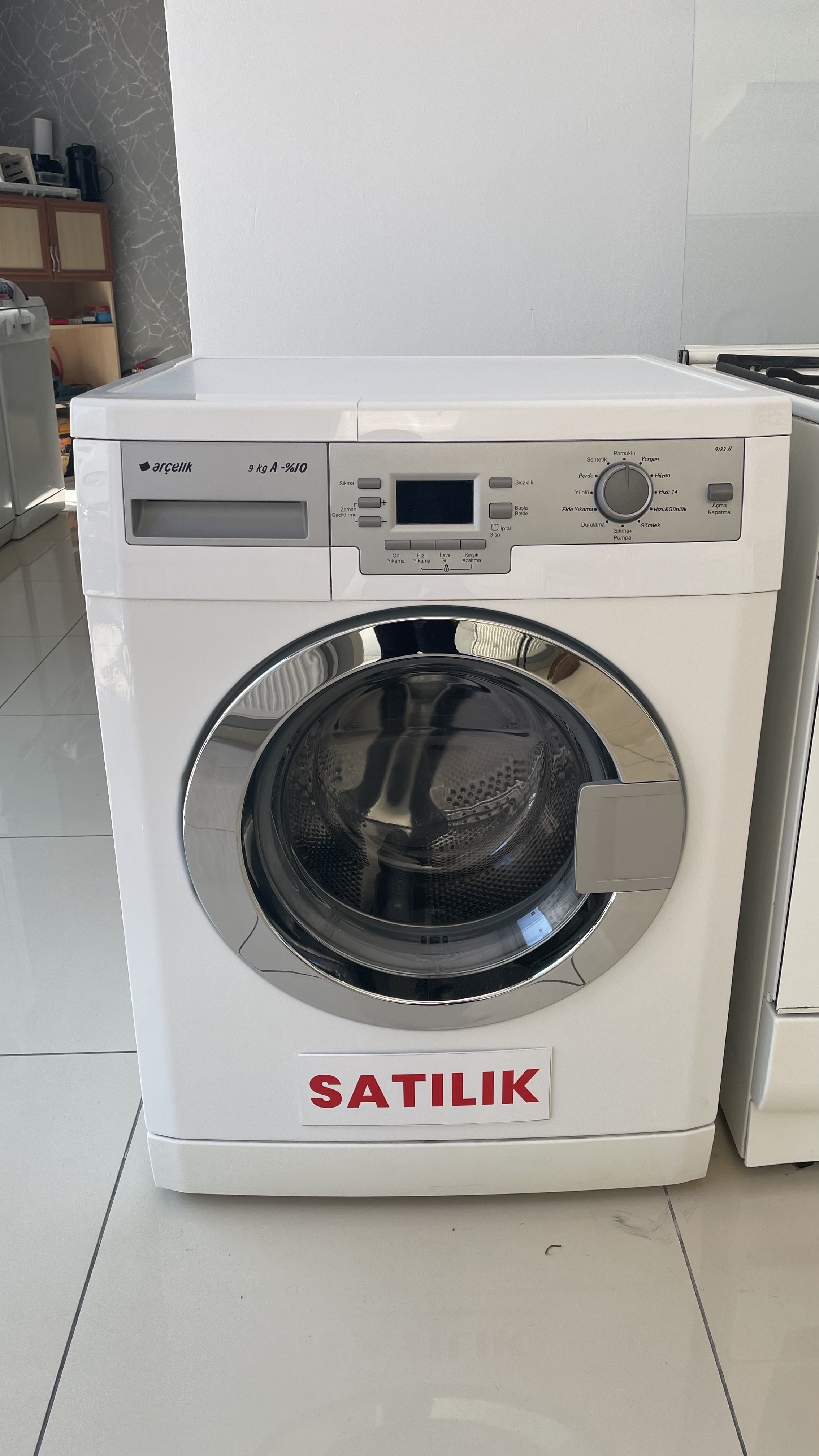 ARÇELİK 9 KİLO A++ÇAMAŞIR MAKİNASI 