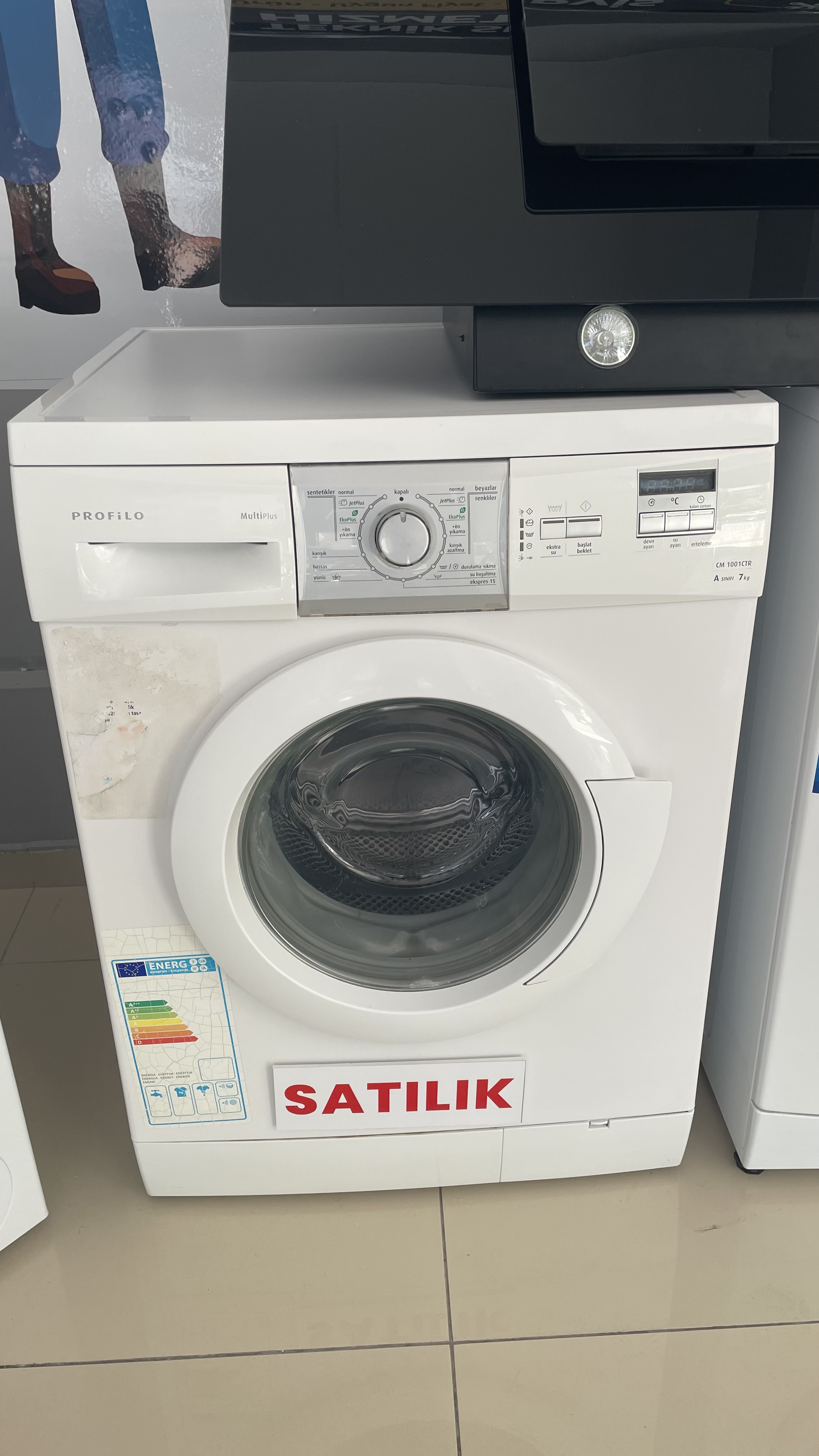 (SATILDI)PROFİLO 7 KİLO ÇAMAŞIR MAKİNASI 