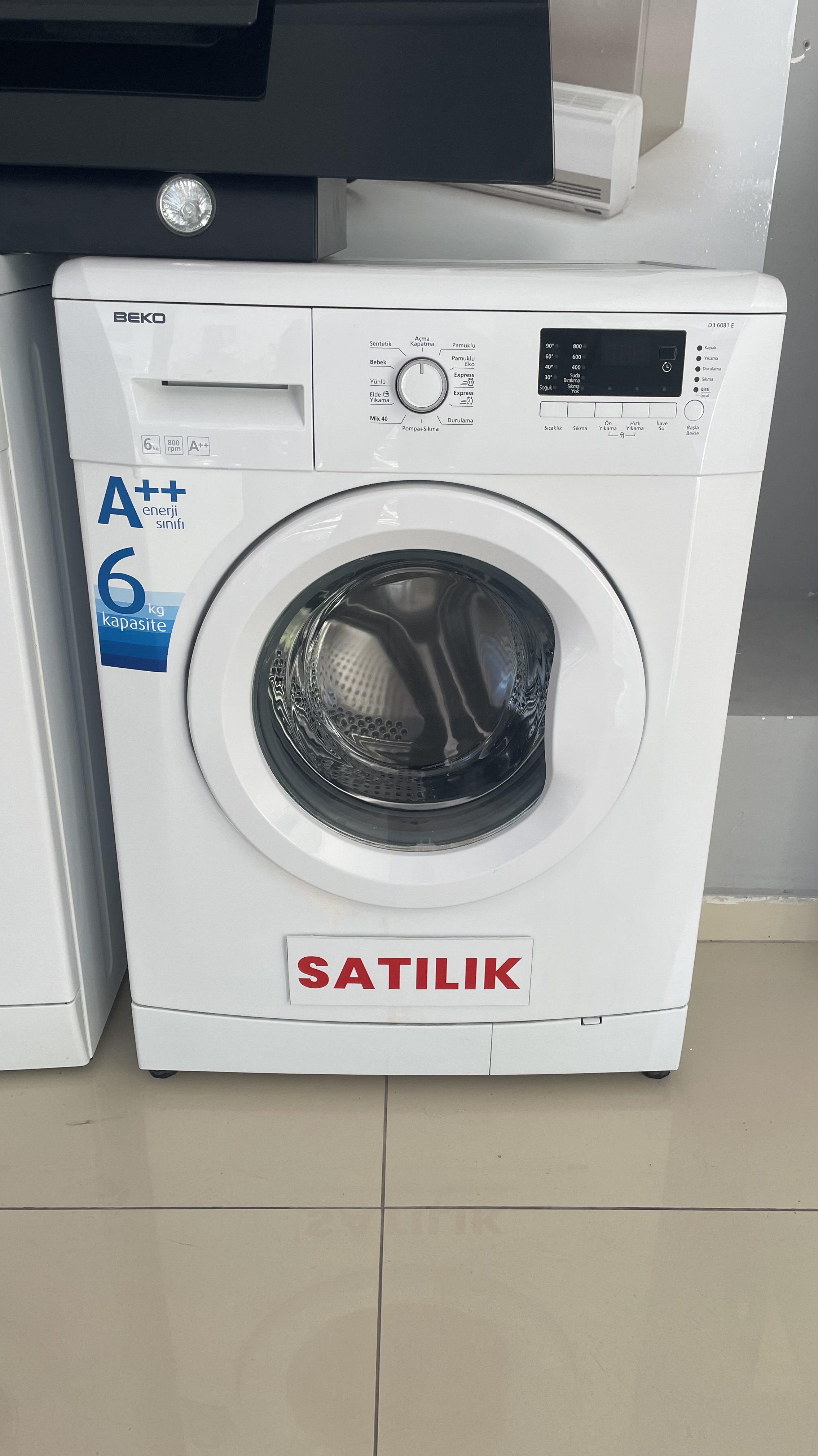 BEKO 6 KİLO ÇAMAŞIR MAKİNASI 